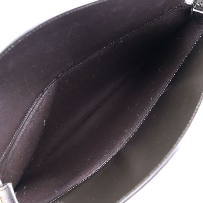 Bottega Veneta Shoulder Patent Brown Bag — view 5