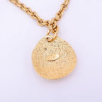 Chanel Chain Long Necklace Coco Mark Gold Accessories 94 P Vintage — view 6