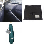 Chanel Shoulder Bag Chocobar Denim Navy Silver Hardware 7 th — view 9