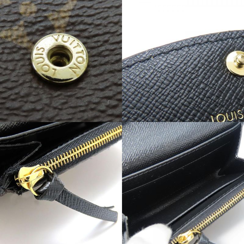 Louis Vuitton Bifold Wallet Portefeuille Rosalie Monogram Reverse Brown — view 7