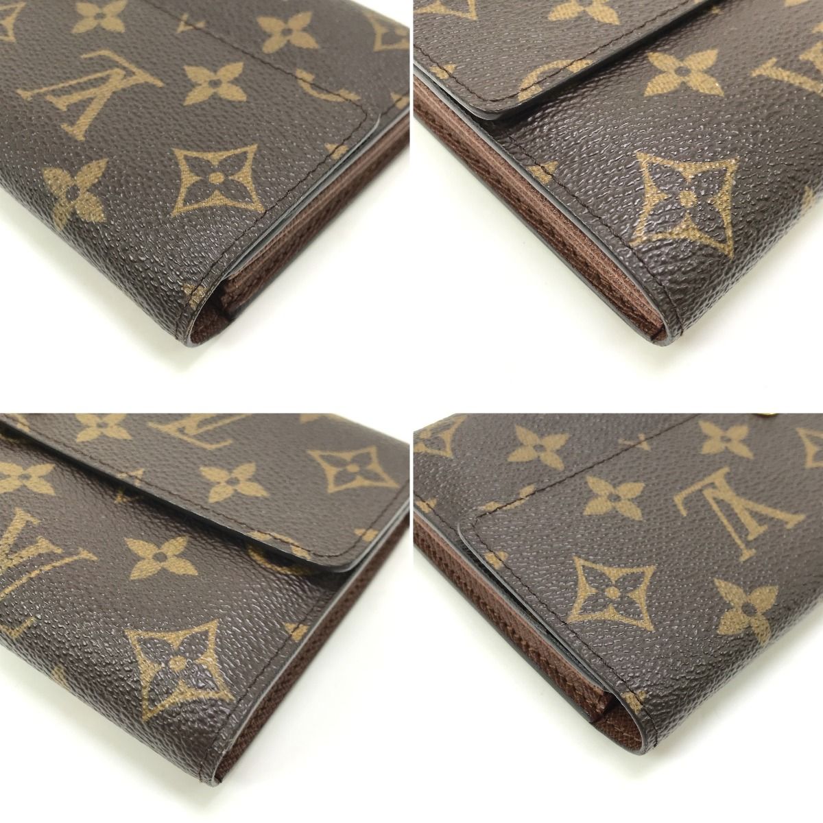 Louis Vuitton Bi-Fold Long Wallet Monogram Portefeuille Sara — view 3