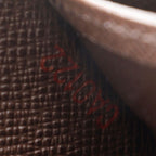 Louis Vuitton Zippy Wallet Damier Canvas Brown Ca0122 Long — view 9