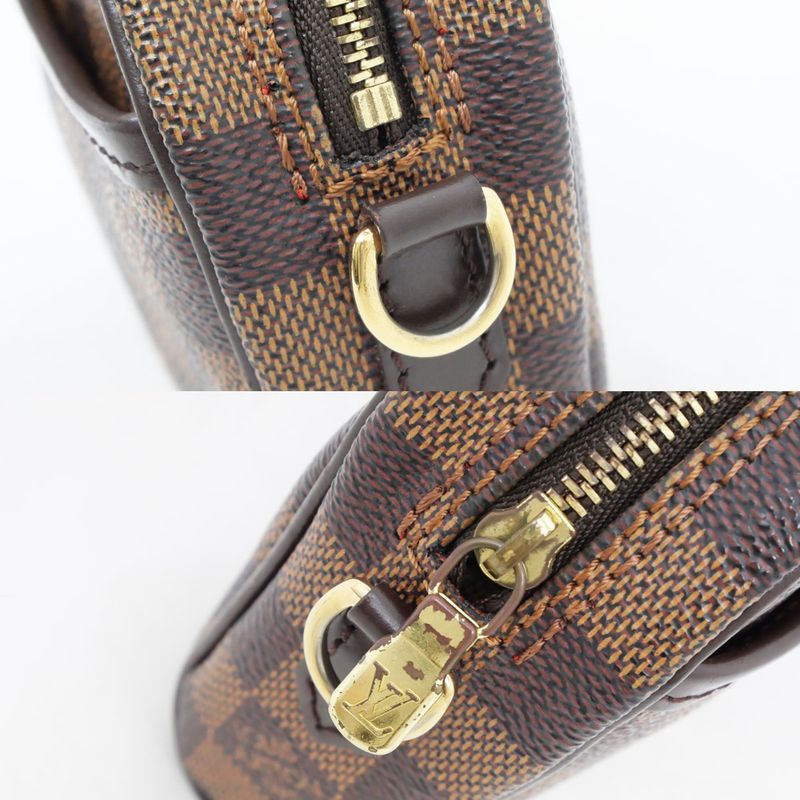 Louis Vuitton Pochette Ipanema Shoulder Bag Waist 2-Way Damier Brown — view 8