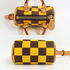 Louis Vuitton Pouch Damier Pop Mini Speedy Yellow Gdhardware — view 4