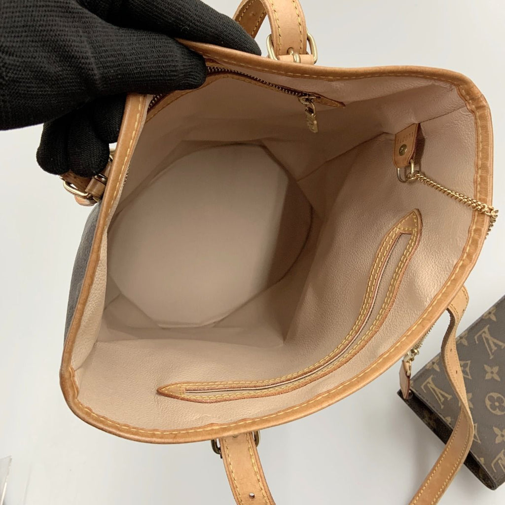 Louis Vuitton Monogram Bucket GM Shoulder Bag Brown — view 7