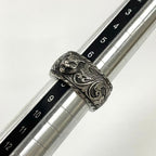 Gucci Taiga Head Arabesque Garden Silver Ring 8 — view 7