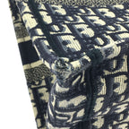 Christian Dior Oblique Book Tote Navy — view 5