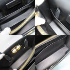 Dior 30 Montigne Saint Treno Small M9321 Umba Black Handbag — view 7