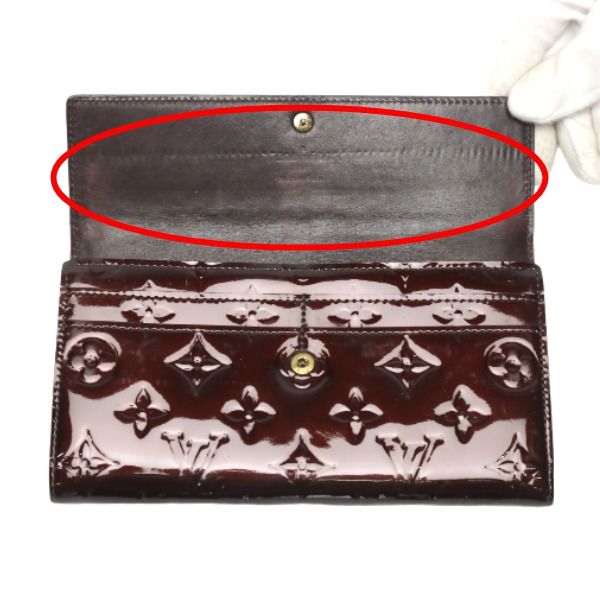 Louis Vuitton Vernis Long Wallet With Two-fold Zipper Portefeuille Sarah — view 9