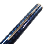 Louis Vuitton Jetluck Twist Ballpoint Pen Navy Silver With Case — view 5