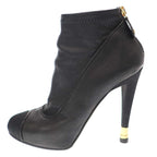Chanel Leather Boots Black 37 — view 2