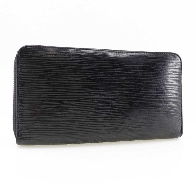 Louis Vuitton Zippy Organizer Epi Leather Noir Black Ca0139 Long — view 3