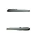Hermes Pochette Trio Touareg Gray Clutch Bag — view 4