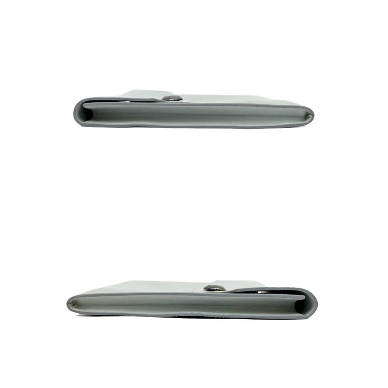 Hermes Pochette Trio Touareg Gray Clutch Bag — view 4
