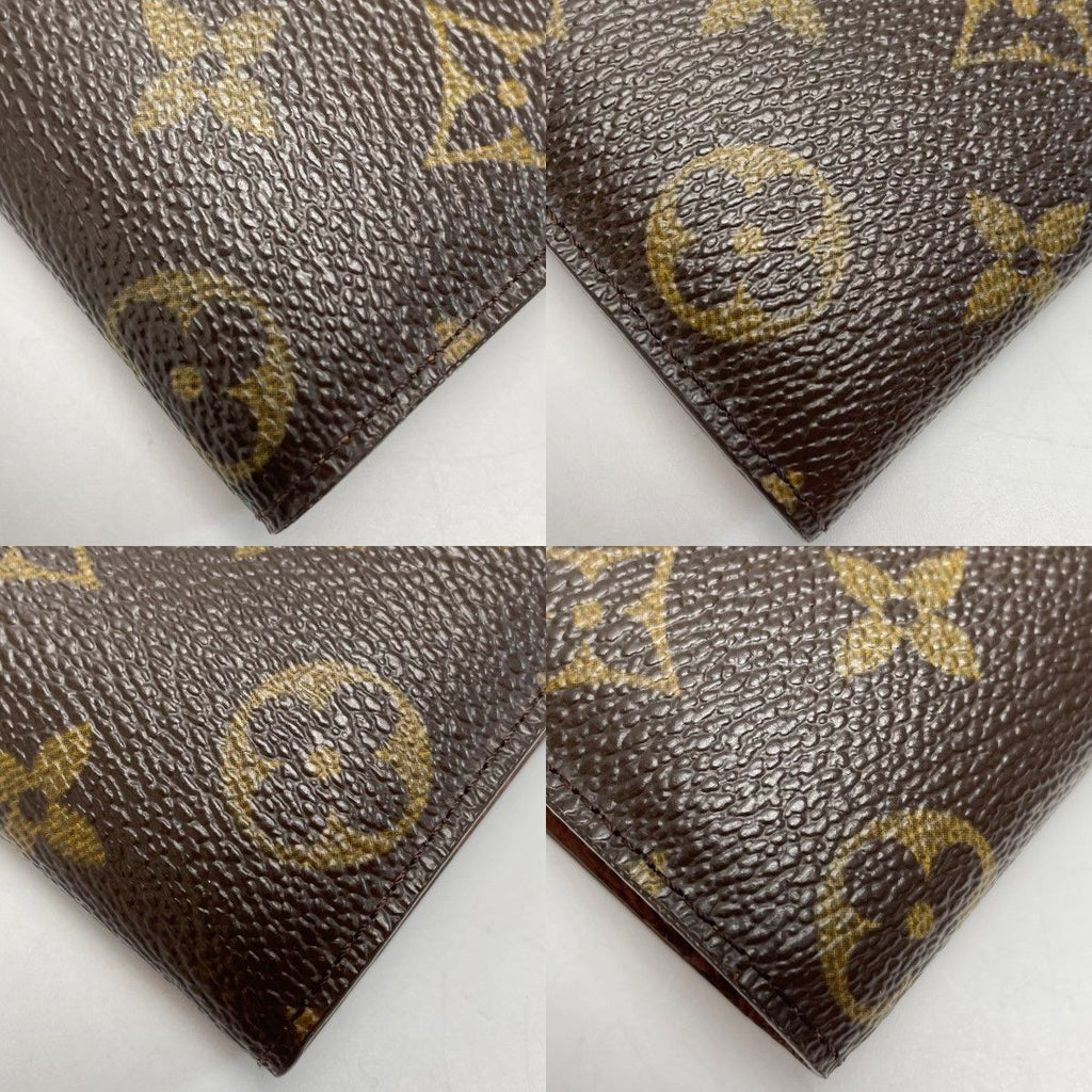Louis Vuitton Monogram Pochette Porte Monnaie Credit Long Wallet — view 7
