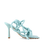 Bottega Veneta Leather Sandals 35 Light Blue — view 3