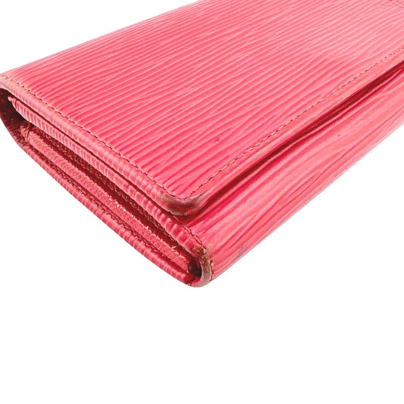 Louis Vuitton Epi Wallet Porte Monnaie Vie Tresor Bifold — view 6