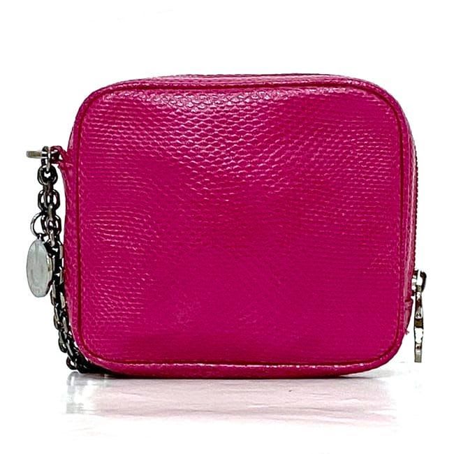 Loewe Pouch Pink Leather — view 2