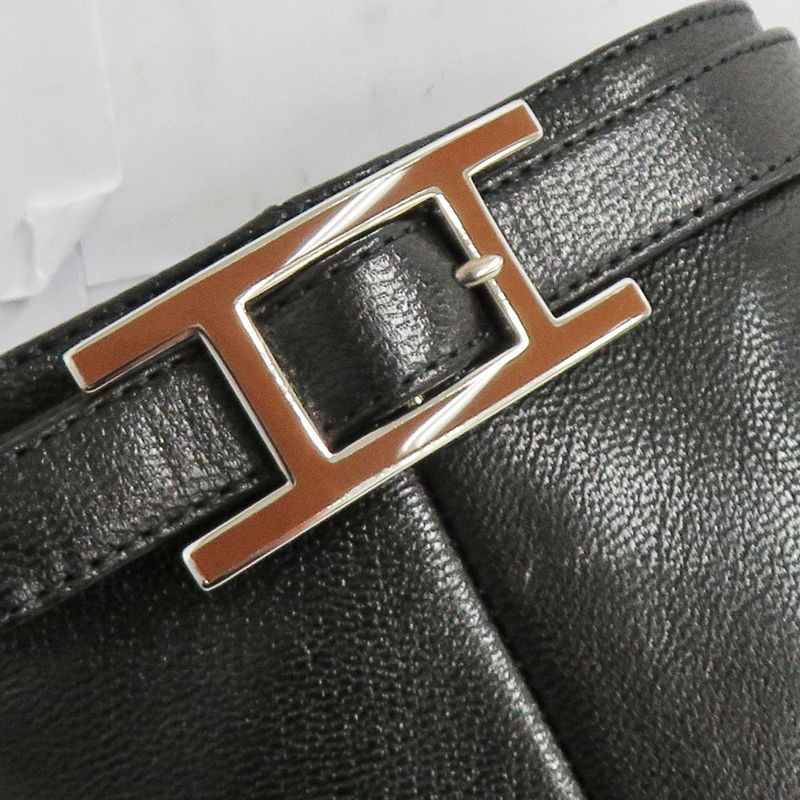 Hermes Blanche Shorts 38 Hhardware Black Silver — view 8
