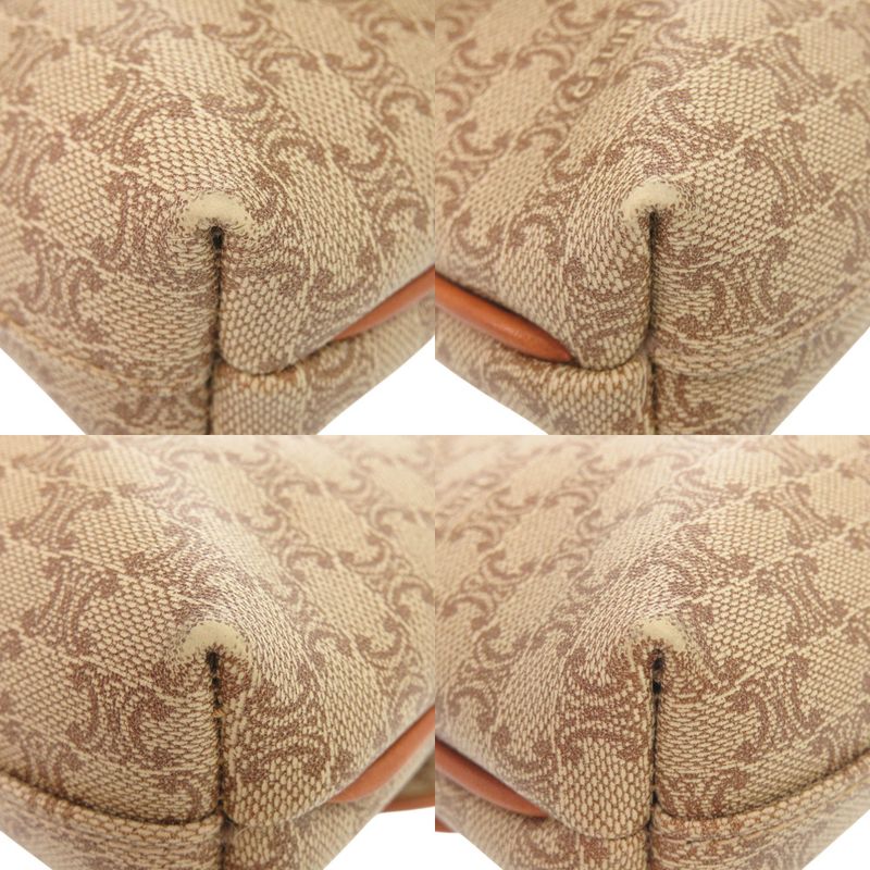 Celine Macadam Leather Beige Shoulder Bag 0023 — view 4