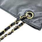 Chanel Quilted Chain Shoulder Bag Black 1877 — view 7