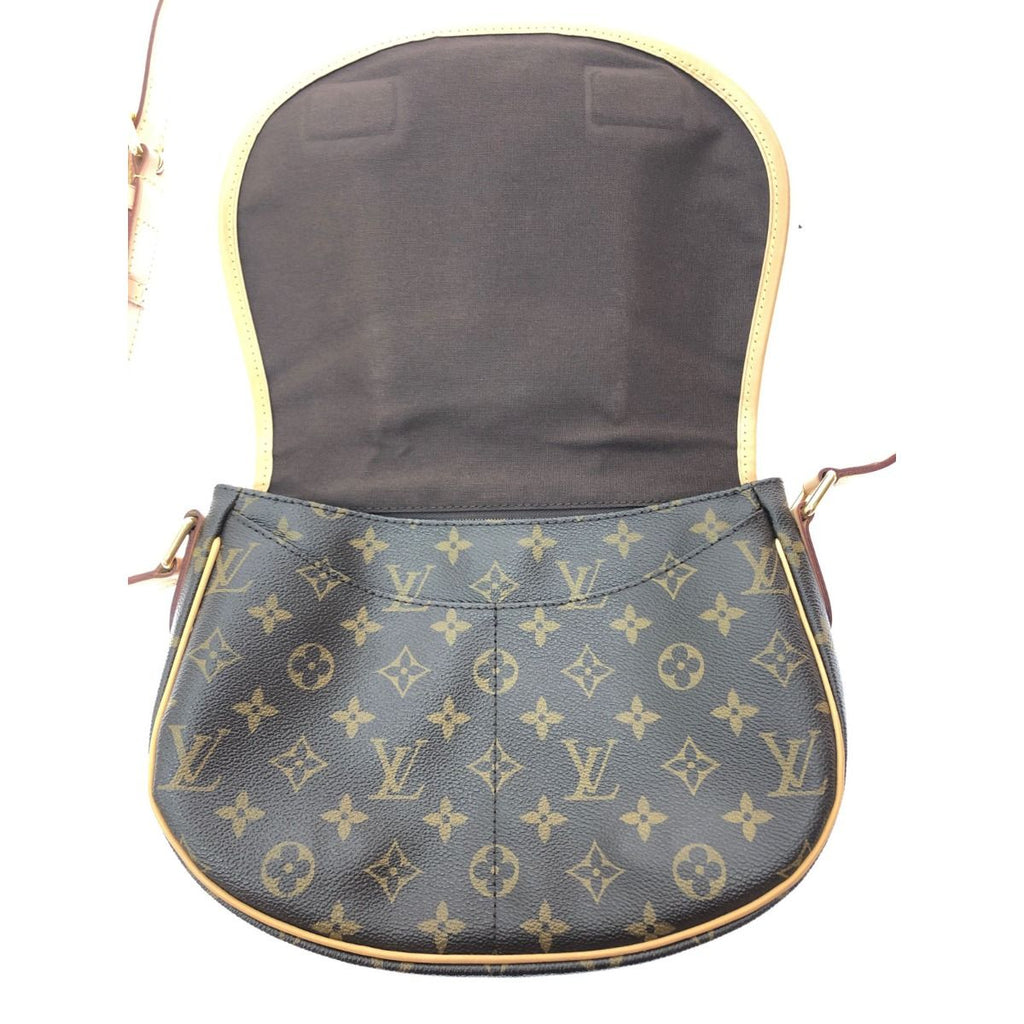 Louis Vuitton Shoulder Bag Monogram Menilmontan PM Brown — view 5