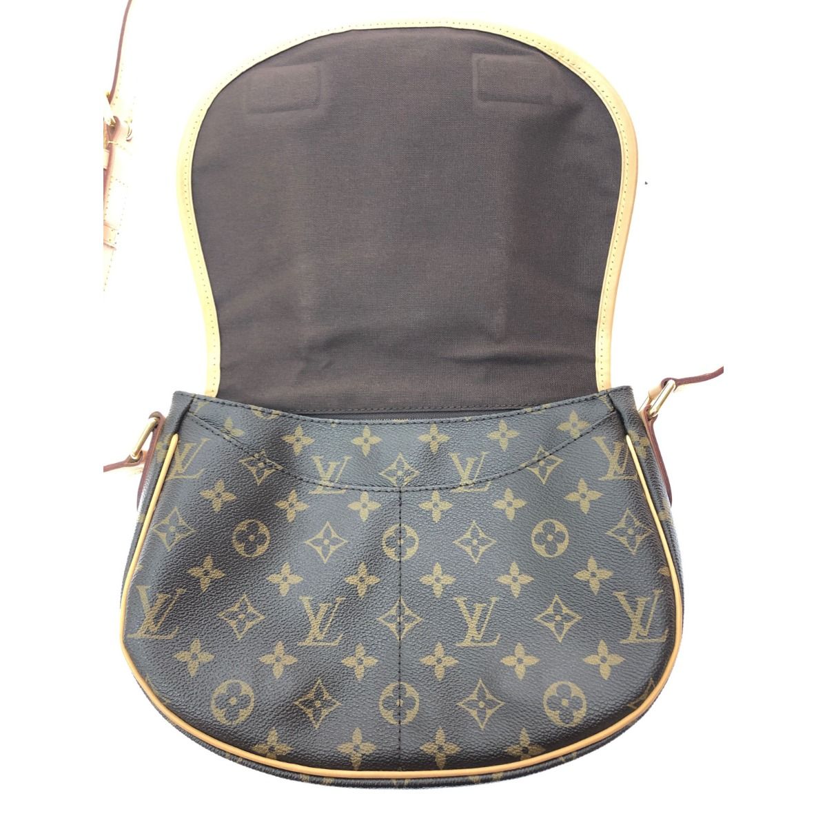 Louis Vuitton Shoulder Bag Monogram Menilmontan PM Brown — view 5
