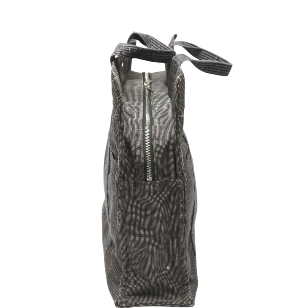 Hermes Yale Line Tote MM Canvas Bag Gray — view 3