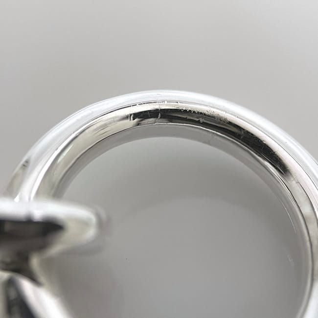 Hermes Bracelet Chaine D'ancre MM 14 Frames Silver Ag — view 9