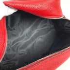 Fendi Second Bag Logo 7 As378 Leather Red — view 3