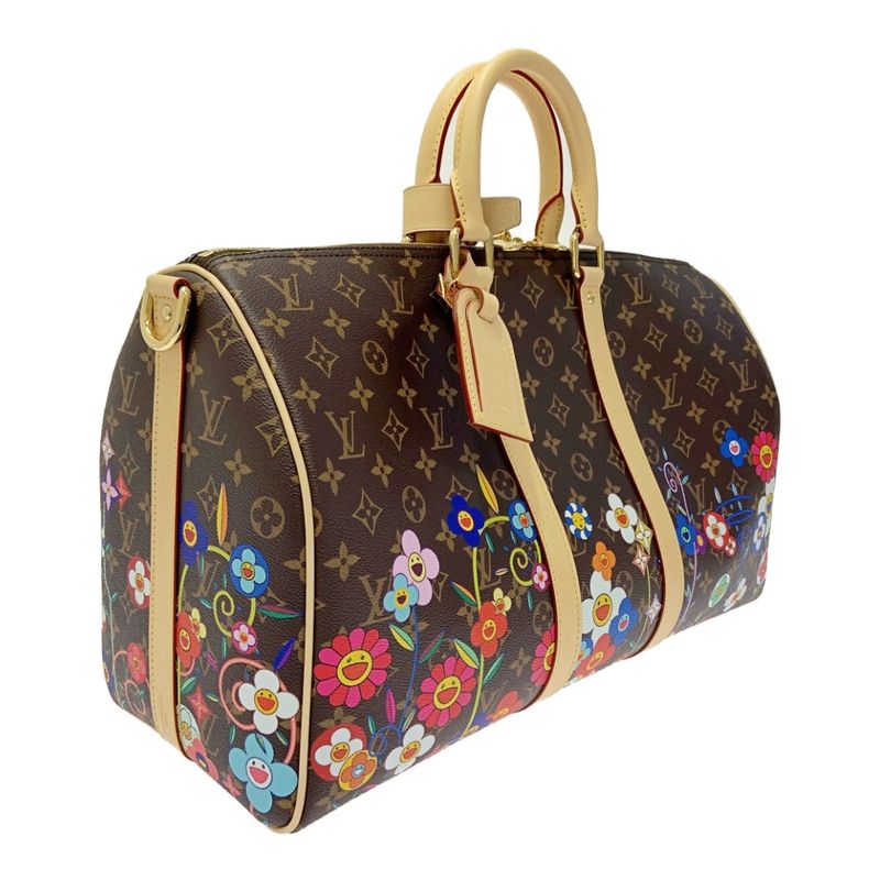 Louis Vuitton Monogram Keepall Bandouliere 45 Takashi Murakami — view 4