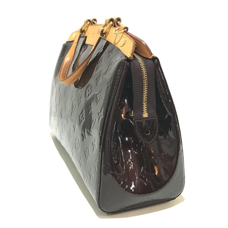 Louis Vuitton Handbag Blair MM Monogram Vernis Purple Taille Dombre — view 3