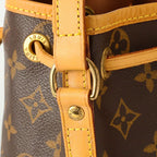 Louis Vuitton Handbag Mini Noe Brown — view 8