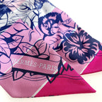 Hermes Leopard 100% Silk Twilly Red Rose Scarf — view 2