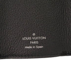 Louis Vuitton Portefeuille Lock Mini Calf Leather Noir Black Trifold — view 7