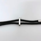 Gucci Wire Belt Black Silver Hardware 83 cm — view 9