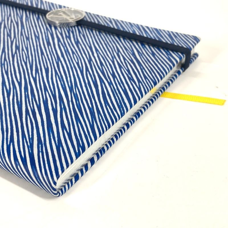 Louis Vuitton Notebook Cahiers Gustave MM Epi Leather Blue — view 7