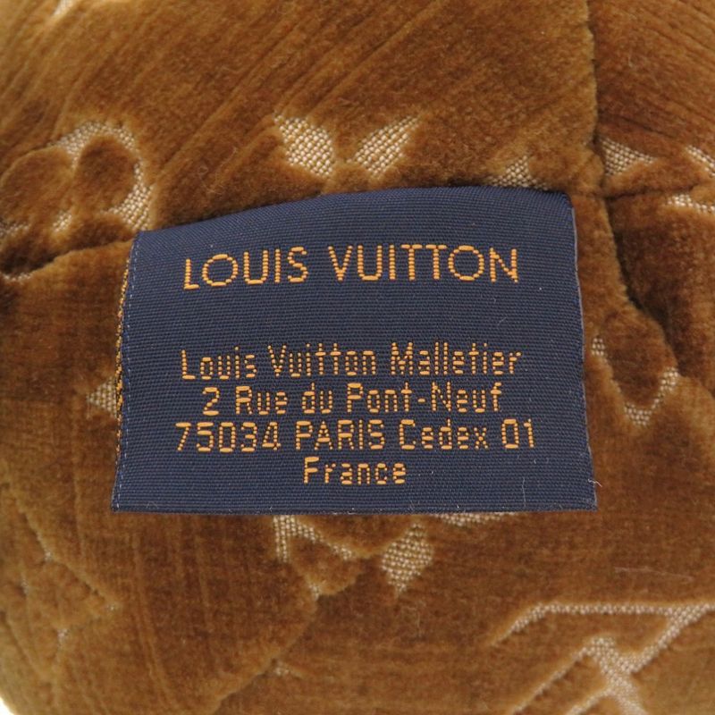 Louis Vuitton Monogram Doudou Teddy Bear Limited Edition 2021 Gi0616 Velour — view 8