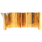 Louis Vuitton Escential V GP Rhinestone Gold Bangle 1002 — view 8