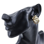 Chanel Quilted Gold Plated 02 P 24.6 g Earrings — view 3