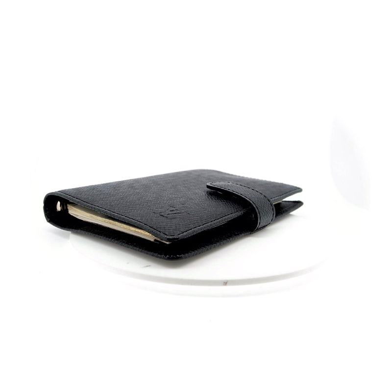 Louis Vuitton Agenda PM Ardoise Notebook Cover Black — view 5