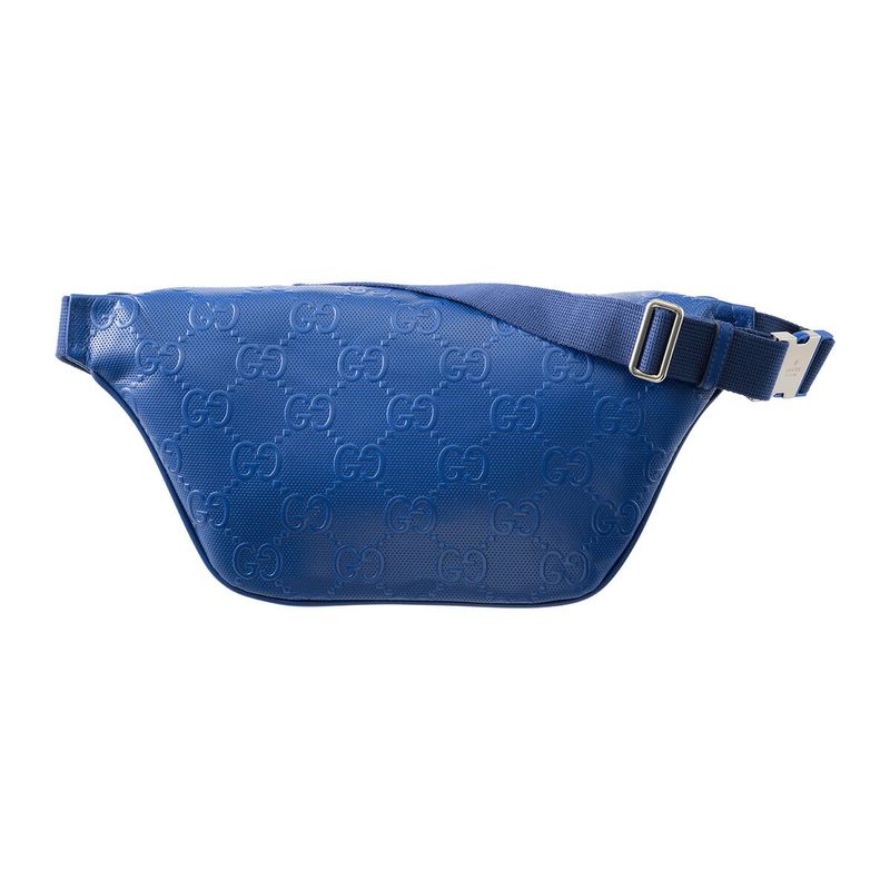 Gucci Waist Bag Body GG Embossed Black — view 2