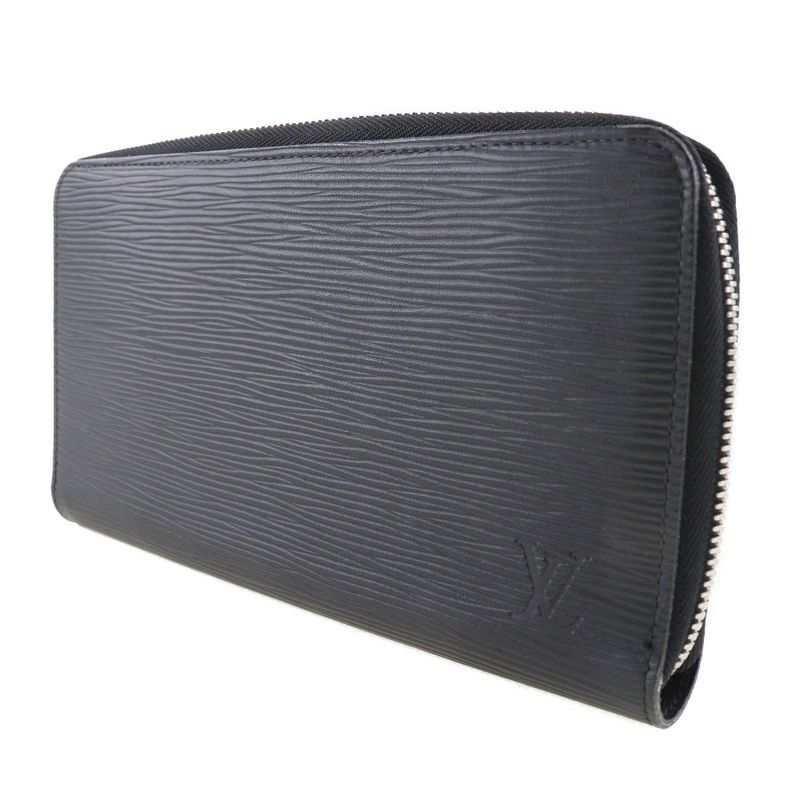 Louis Vuitton Zippy Organizer Epi Leather Noir Black Ca2136 Long — view 2