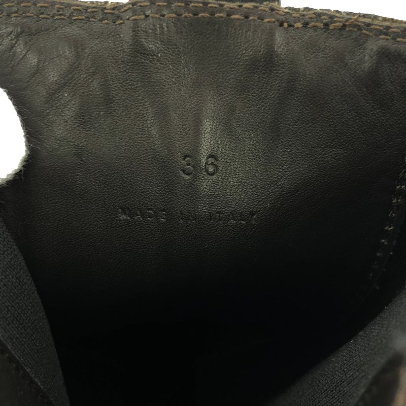 Bottega Veneta the Tire Long Boot Side Gore Black 37 — view 6