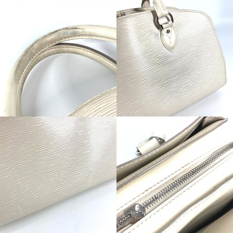 Louis Vuitton Handbag Pont Neuf PM M5907 J Epi Leather Ivoire White — view 6