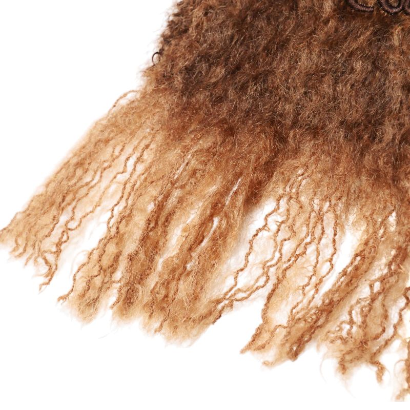 Loewe Scarf Anagram Logo Embroidery Shawl Fur Mohair — view 4