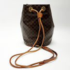 Celine Macadam Pattern T06 Brown Backpack Vintage Leather — view 2