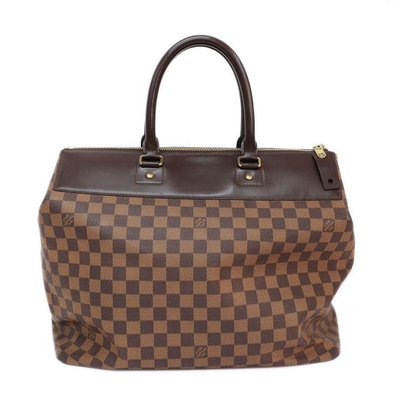 Louis Vuitton Greenwich PM Boston Bag Damier Brown Gdhardware — view 3