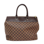 Louis Vuitton Greenwich PM Boston Bag Damier Brown Gdhardware — view 3