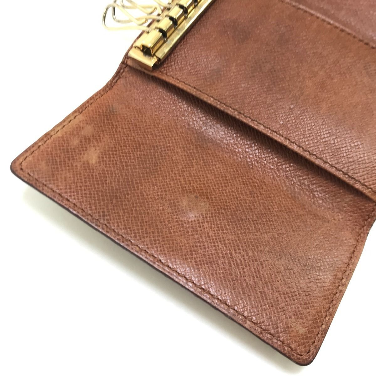 Louis Vuitton Key Case Monogram Multicles 6 Brown — view 7